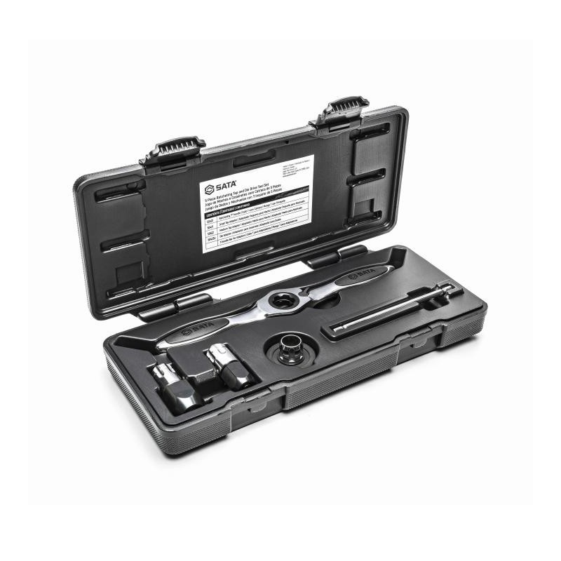 Sata 5 Tlg. HSS Ratschen-Gewindeschneidewerkzeug Set