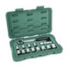 Sata 14 Tlg. 3/8 Zoll 6-Kant Steckschlüssel Satz