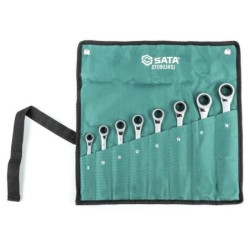 Sata 8 Tlg. Ratschen-Ringmaulschlüssel Set - 10