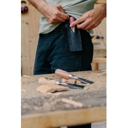 Kirschen W.I.N.A.C. Kurzbeitel in Lederholster, 35 mm, mit Skateboardh