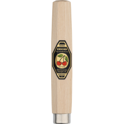 Kirschen Weißbuchenheft, achtkantig, 110 mm, für Kerbschnitz- und Bild