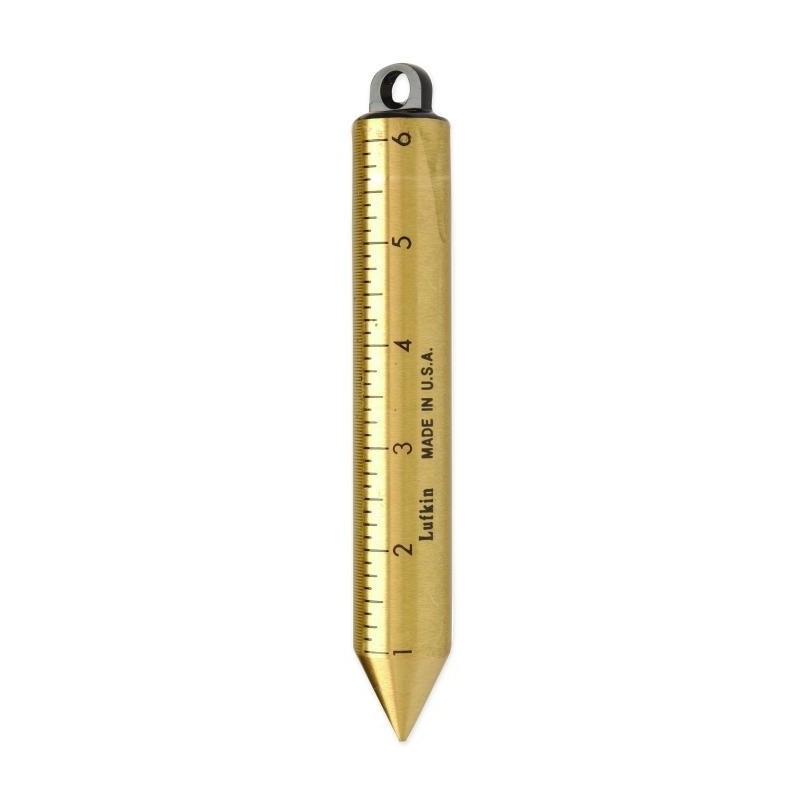 Crescent 20 oz. Inage Solid Brass Cylindrical SAE/Metric Senkblei