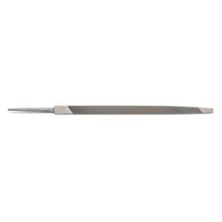 Crescent 6" Triangular Single Cut Slim Taper File - Boxed