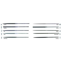 Crescent 6-1/4" 2 Cut File Assortment