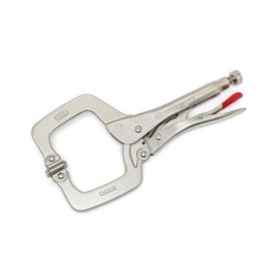 Crescent 11" Locking C-Clamp with Swivel Pad Tips