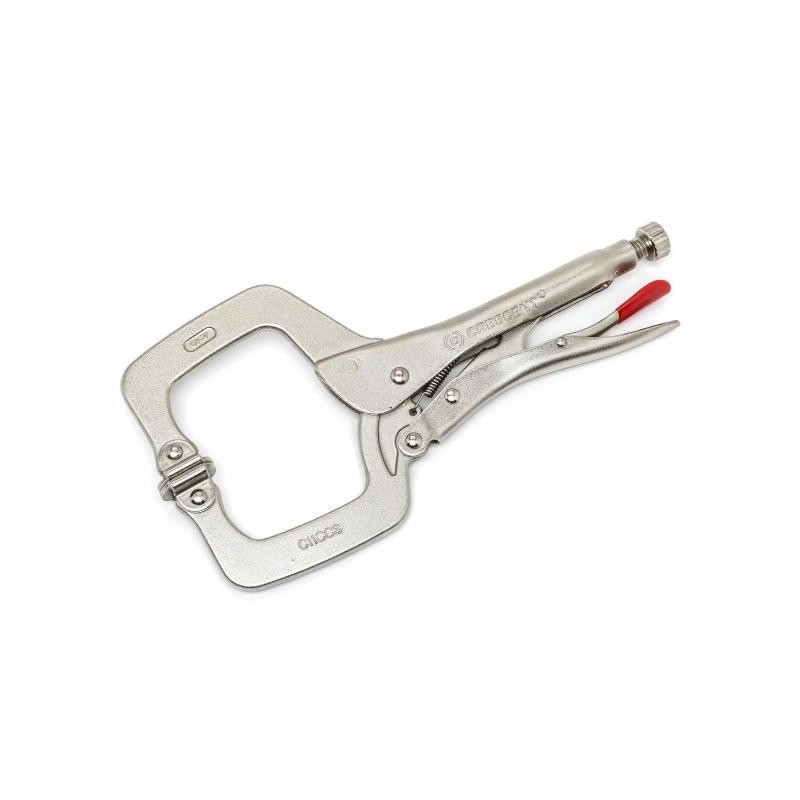 Crescent 11" Locking C-Clamp with Swivel Pad Tips