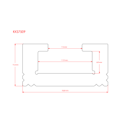 Kreg Mini-Trak Profilschiene