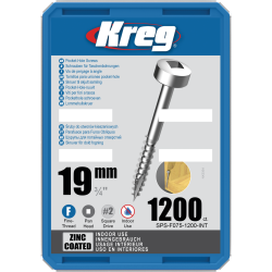 Kreg Pocket-Hole Schrauben 19 mm