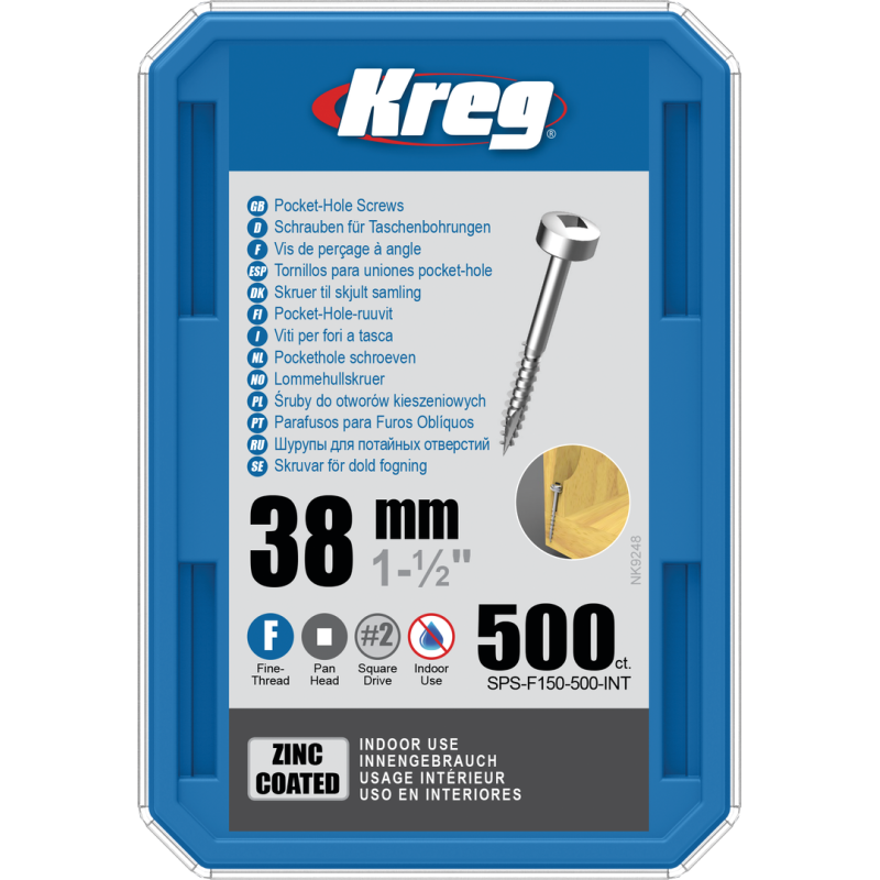 Kreg Pocket-Hole Schrauben 38 mm