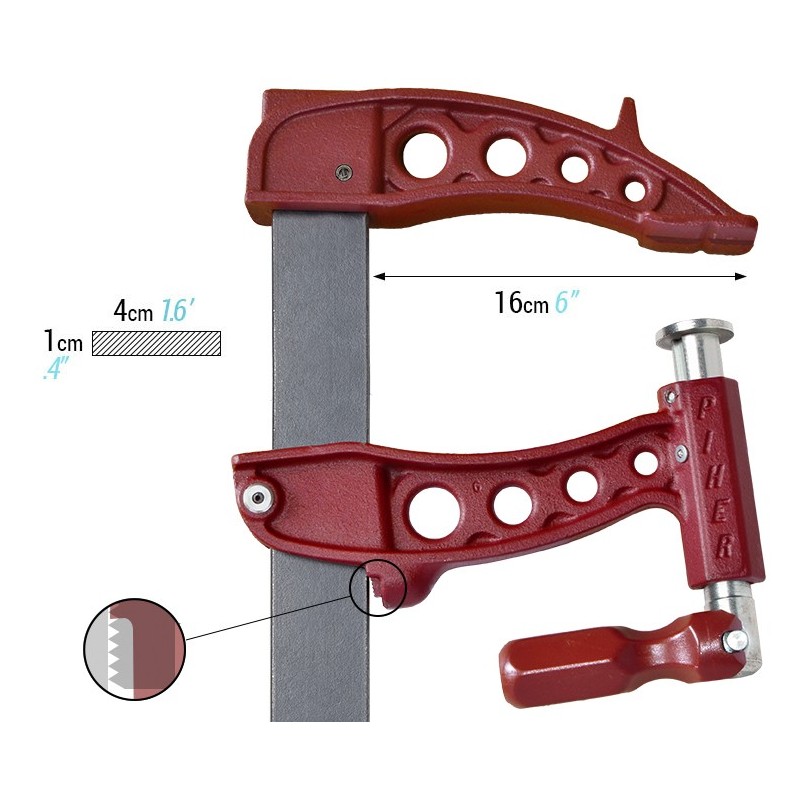 Piher HOCHLEISTUNGSSCHRAUB. MAXIPRESS R 100 cm