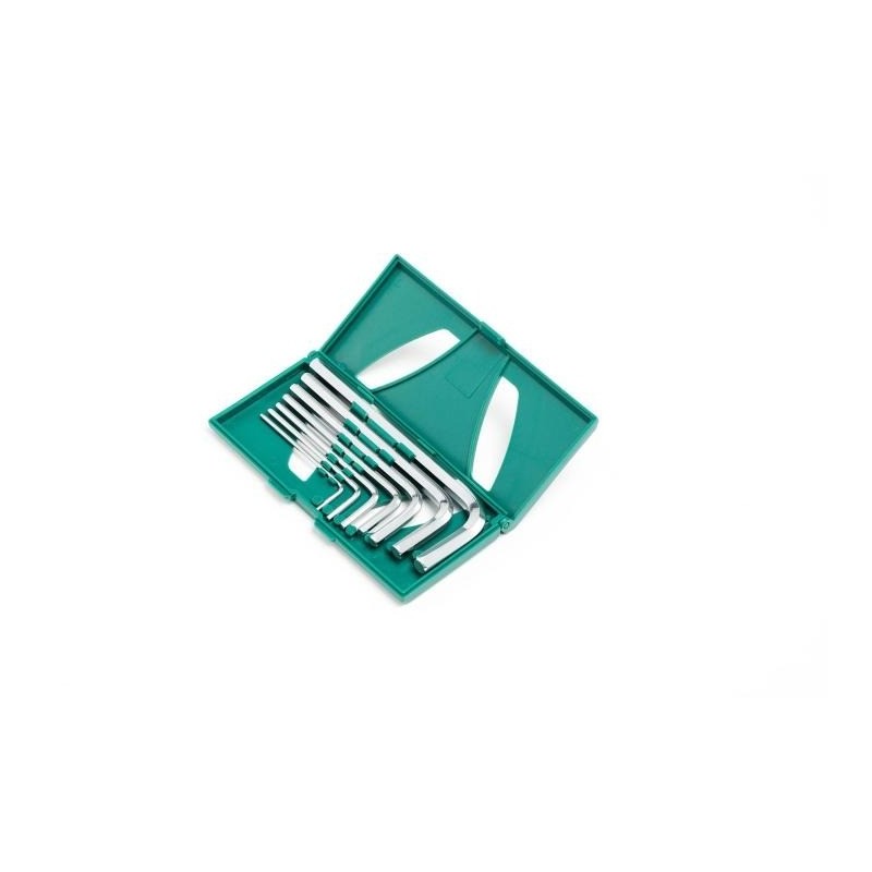 Sata 7 Tlg. Mini-Kugelkopf-Innensechskant-Winkelstiftschlüssel Set