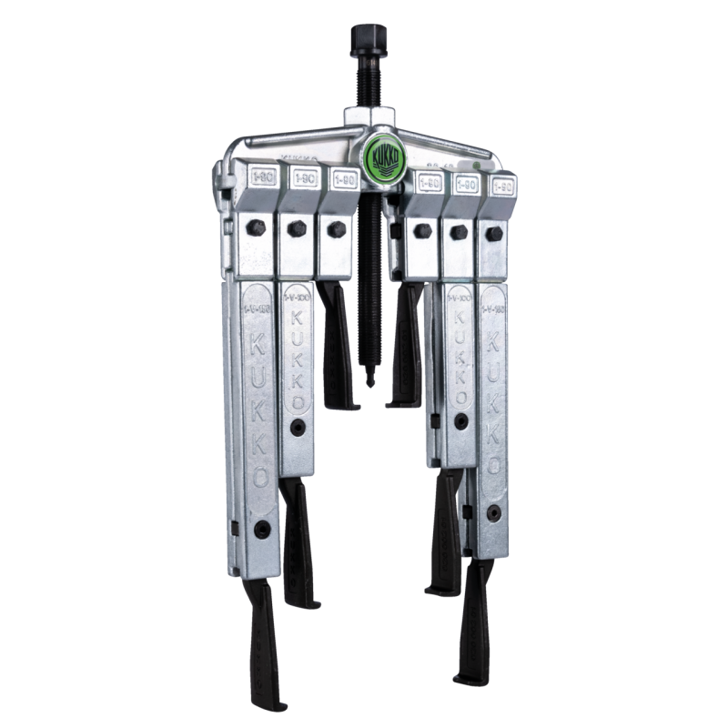 Kukko 2-armiger Universal-Abzieher mit extrem schmalen Abzugshaken im Set