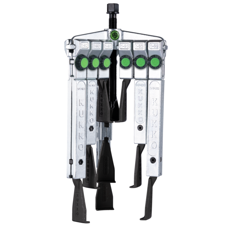 Kukko 3-armiger Universal-Abzieher mit schmalen Abzugshaken im Set