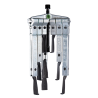 Kukko 3-armiger Universal-Abzieher mit extrem schmalen Abzugshaken im Set