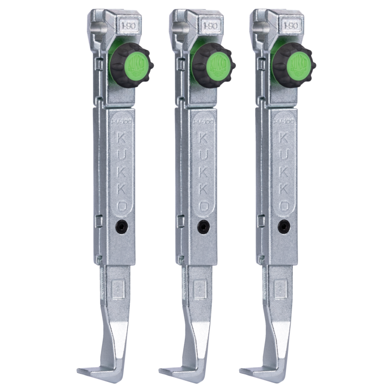 Kukko Schnellverstellbare Standard-Abzugshaken (Satz