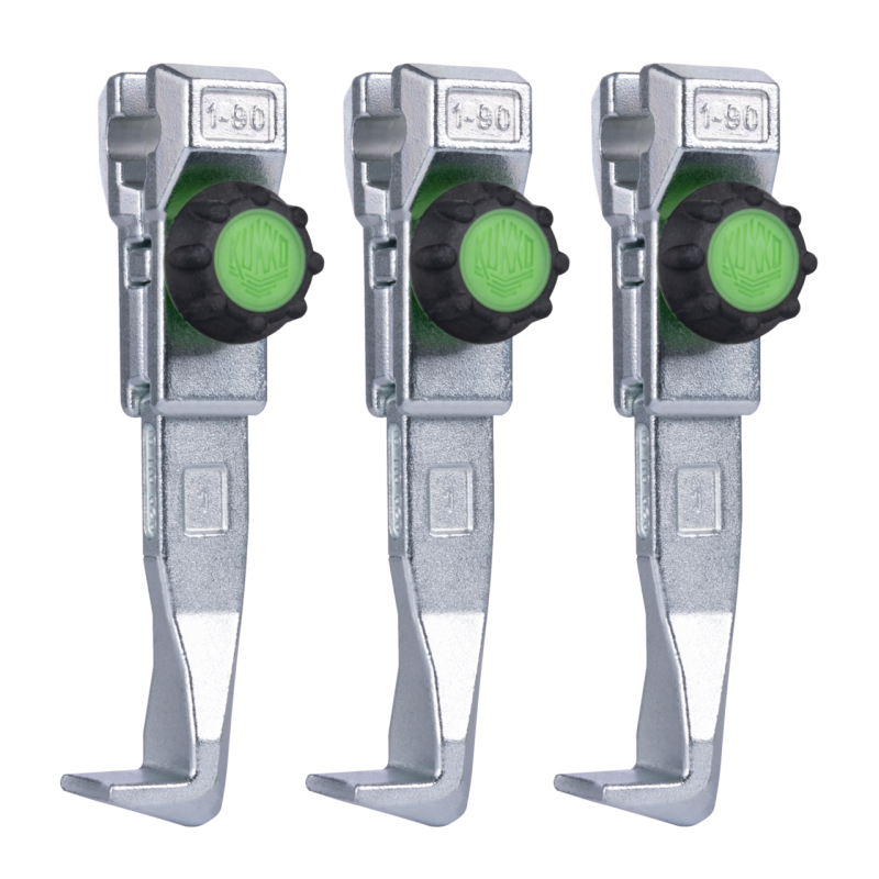 Kukko Schnellverstellbare Standard-Abzugshaken (Satz