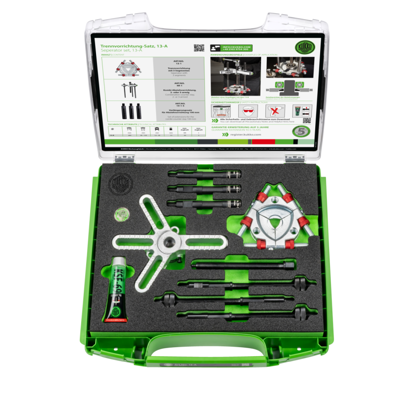 Kukko Demontagevorrichtungs-Satz Ø 12-75 mm/300 mm