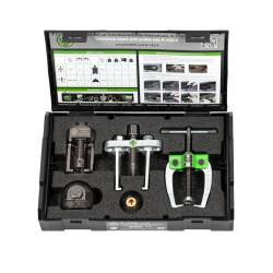 Kukko Universal-Scheibenwischer-Abziehersatz 5-teilig in L-Boxx-mini für alle PKW insbesondere alle VW