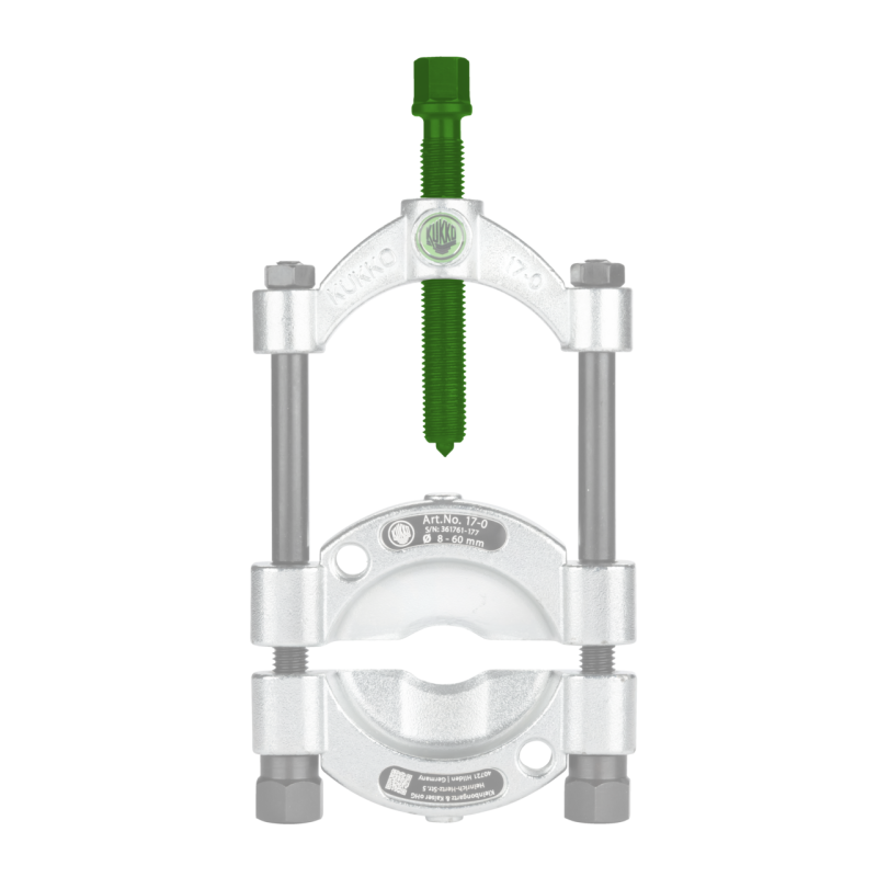 Kukko Druckspindel für Trennvorrichtungen mit Schnellspanndruckspindel 17-A