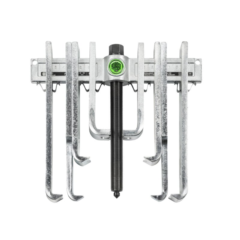 Kukko 2-armiger Universal-Abzieher ”Economy“ mit unterschiedlich langen Abziehschenkeln im Set