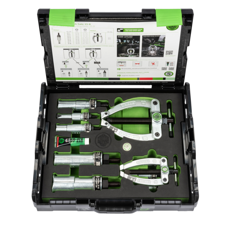 Kukko Kugellager-Auszieh-Satz mit Gegenstütze Ø 12-70 mm