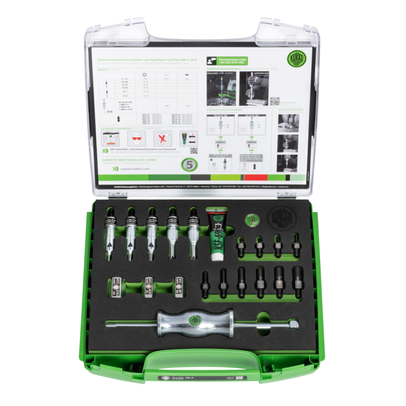 Kukko Gleithammersatz Ø 6-19 mm