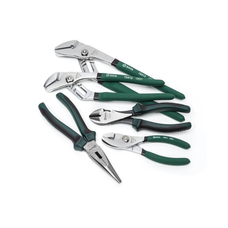 Sata 5 Tlg. Zangen Set (Rohrzange 200mm & 250mm