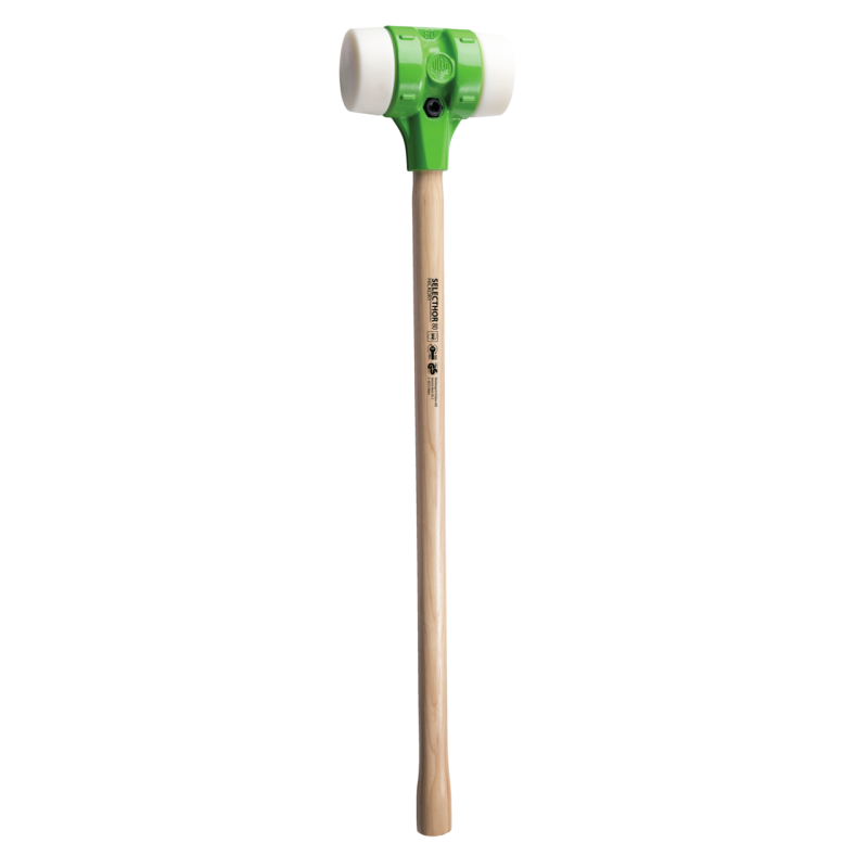 Kukko Schonhammer ?SELECTHOR? NY mit Schlageinsätzen aus Nylon Ø 80 mm (900 mm Gesamtlänge)