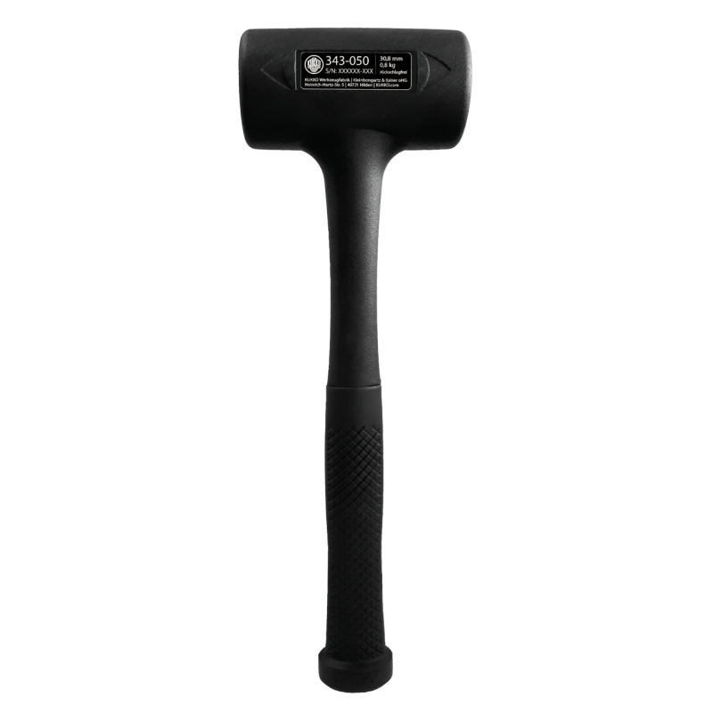 Kukko Rückschlagfreier Schonhammer aus Nitrilgummi 50 mm